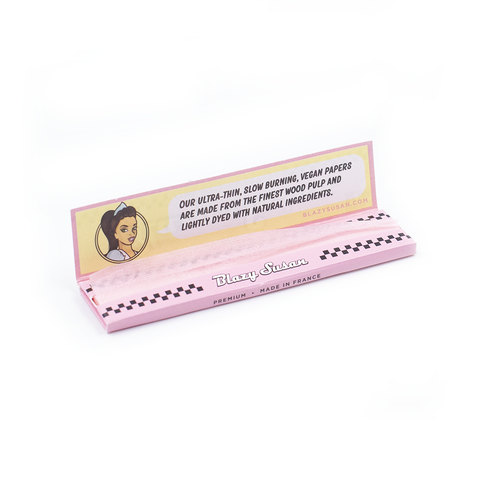 Blazy Susan Pink Rolling Papers - Pack of Three